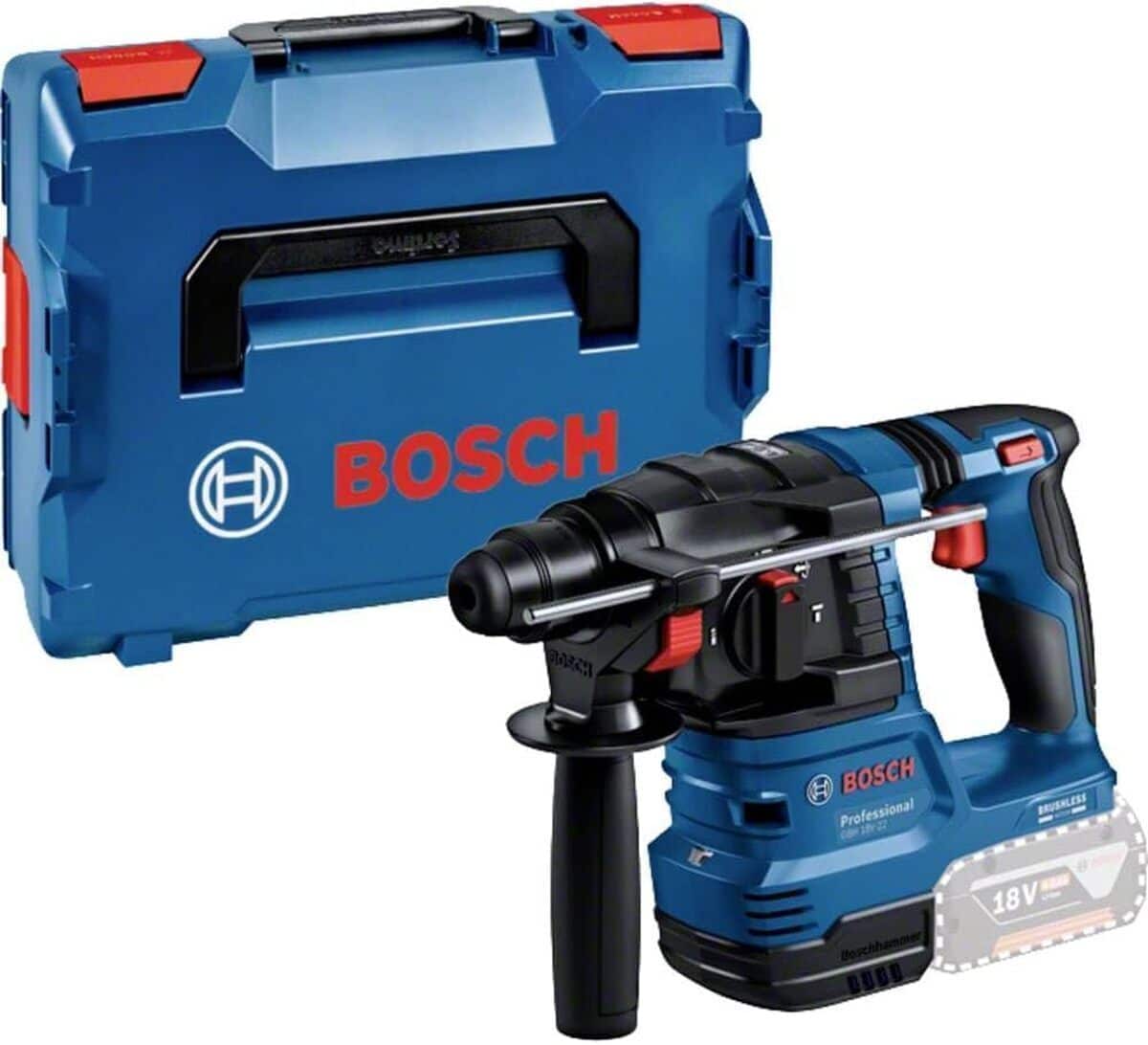 Test du perforateur sans-fil Bosch GBH 18V-22