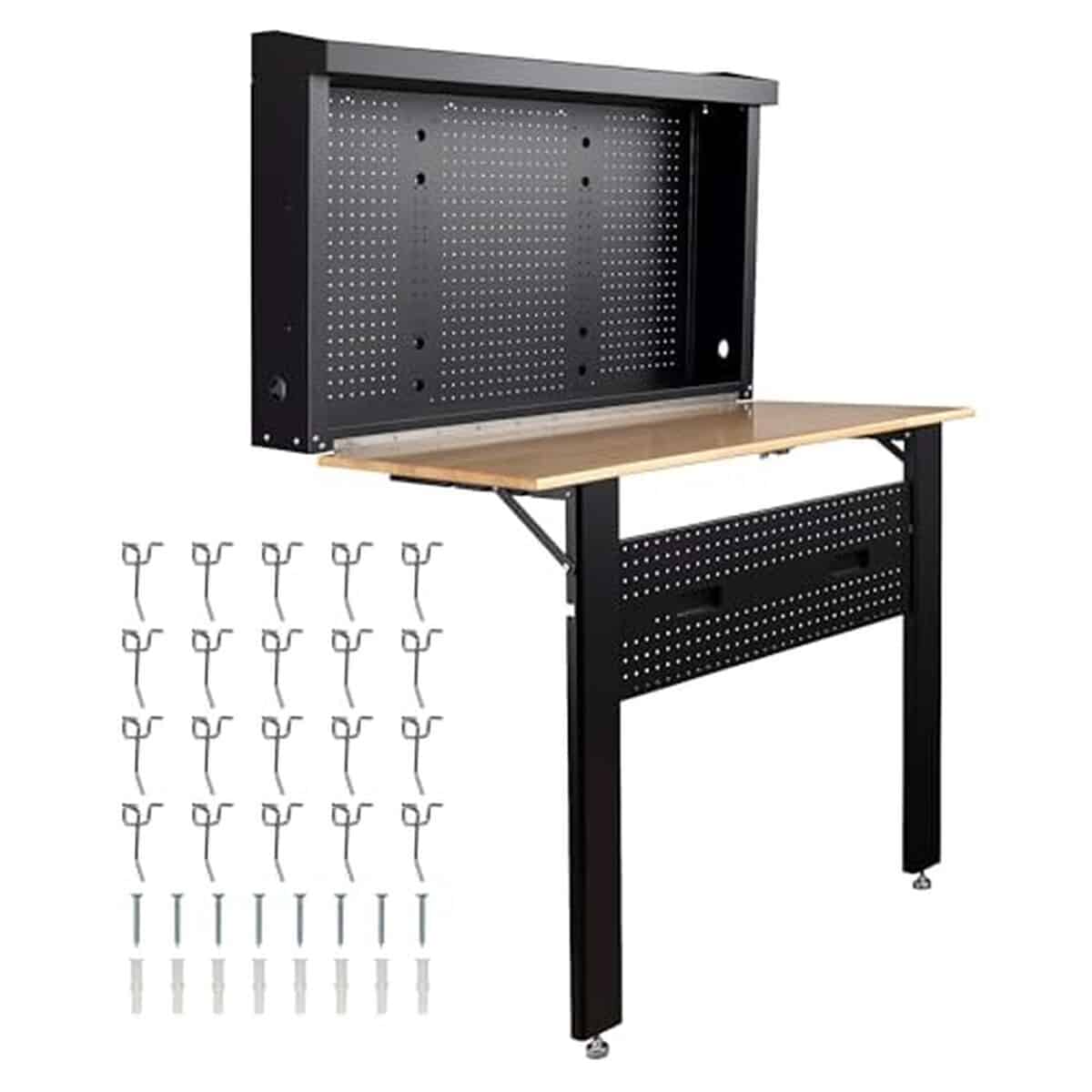 Test : établi mural pliant Wiltec, robuste et compact