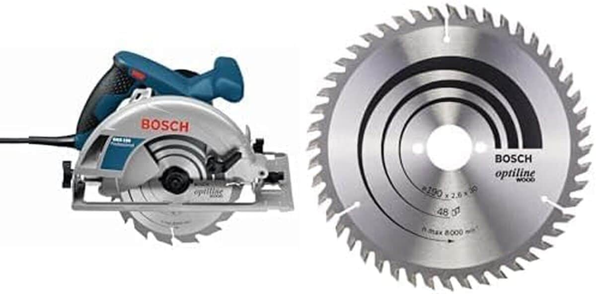 Test : scie circulaire Bosch GKS 190 et lame Optiline wood