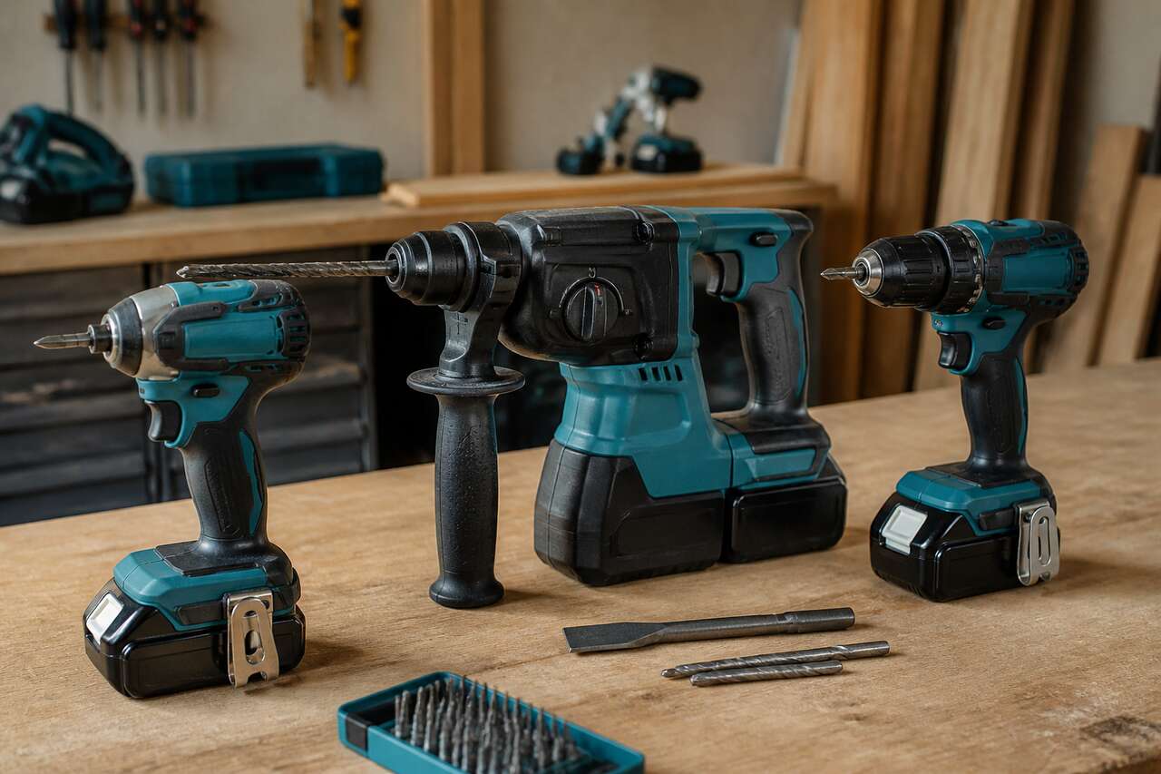 Perceuse-visseuse, percussion ou visseuse à choc : le bon outil selon vos travaux Perceuse-visseuse, percussion ou visseuse à choc : le bon outil selon vos travaux