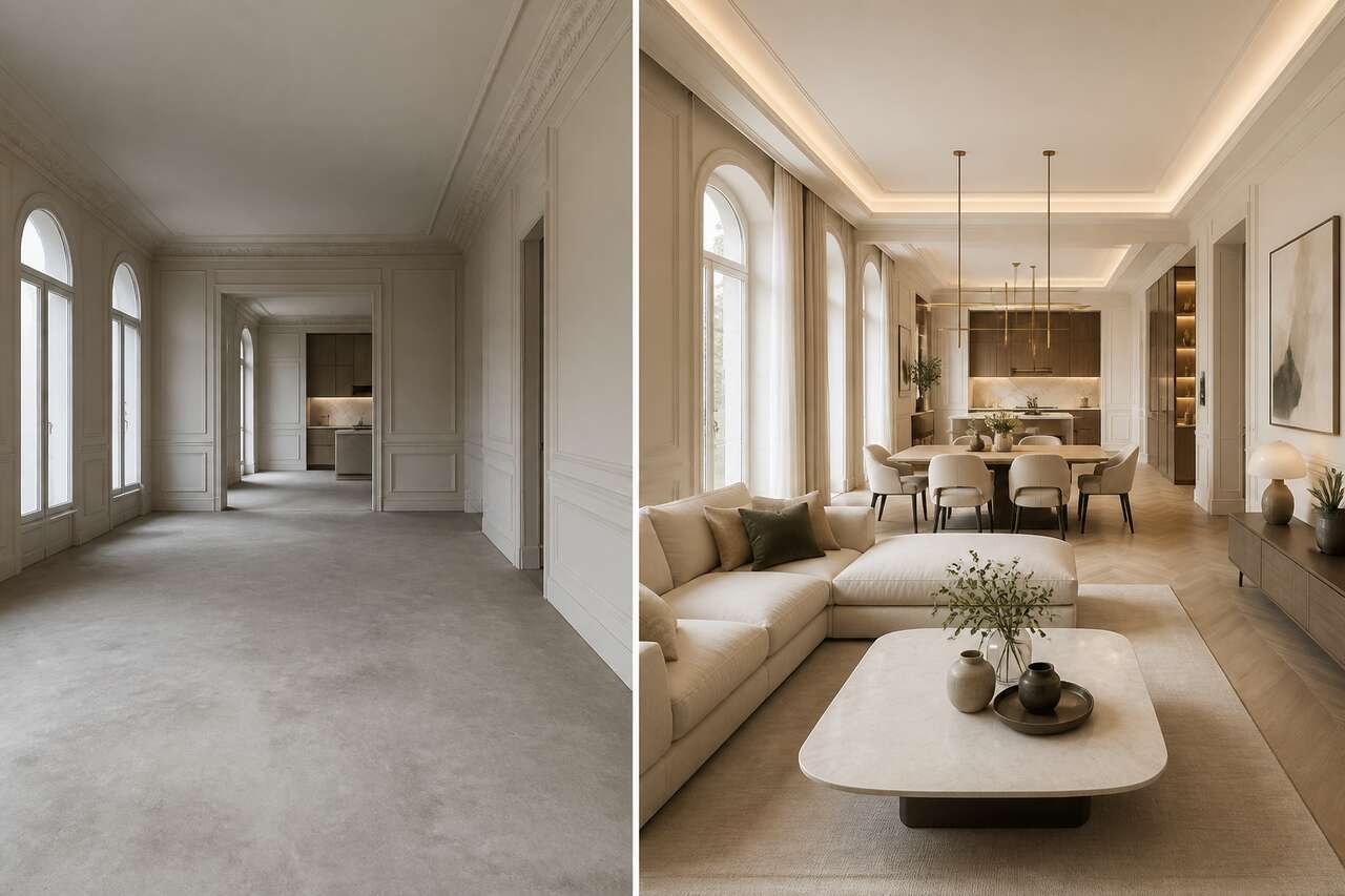 Rénovation haut de gamme : transformez votre intérieur
