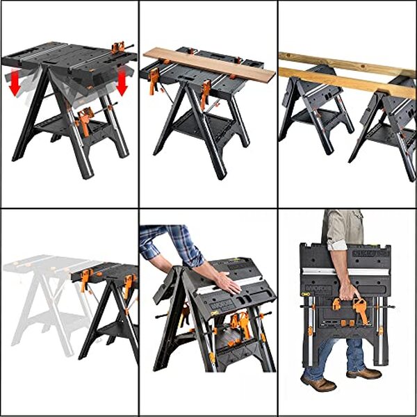 Découvrez notre test détaillé de l'établi pliable Worx Pegasus WX051 : robustesse, praticité et performances pour vos projets de bricolage.