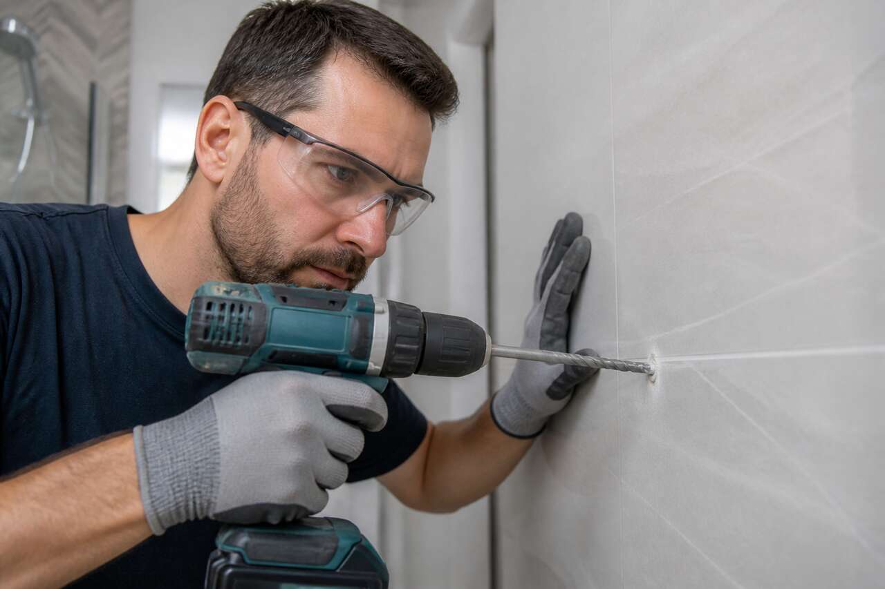 Technique pas à pas pour percer sans fissurer Technique pas à pas pour percer sans fissurer