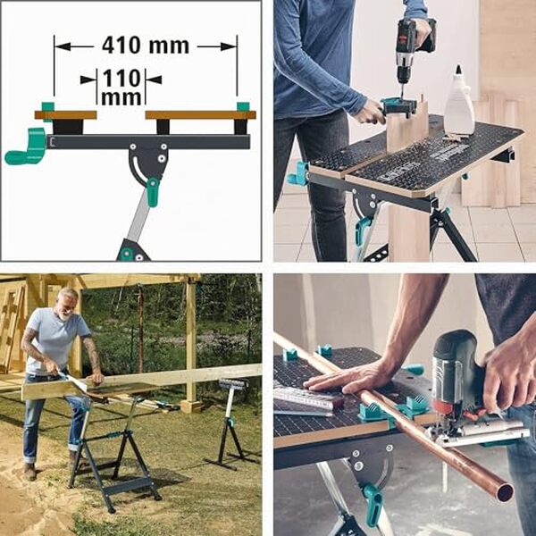 Découvrez notre test complet de l'établi ajustable WOLFCRAFT Master 650 ergo : caractéristiques, avantages et verdict pour vos travaux.