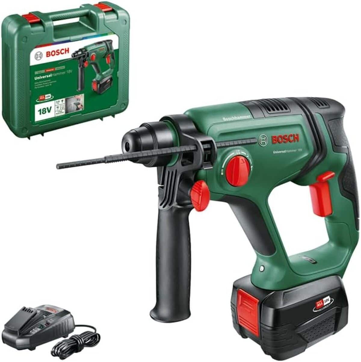 Test Bosch UniversalHammer 18V : marteau perforateur sans-fil puissant