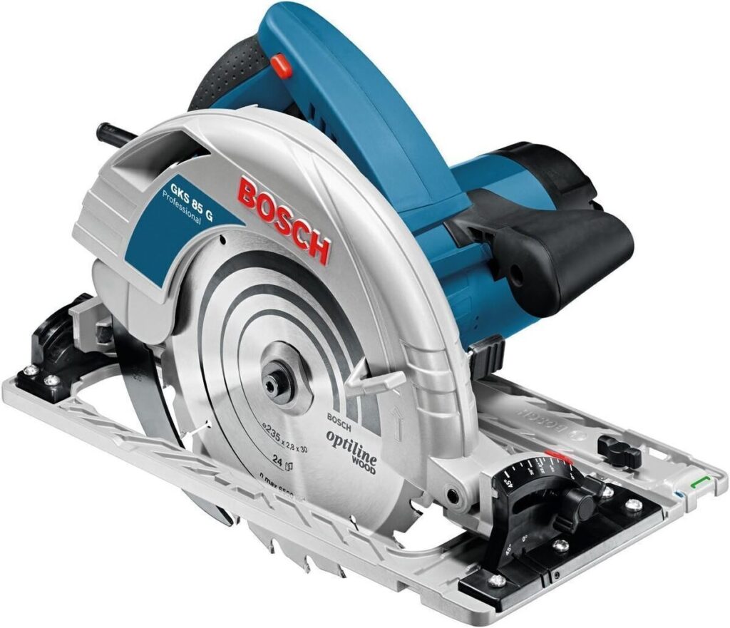 Test de la scie circulaire Bosch professional GKS 85 G