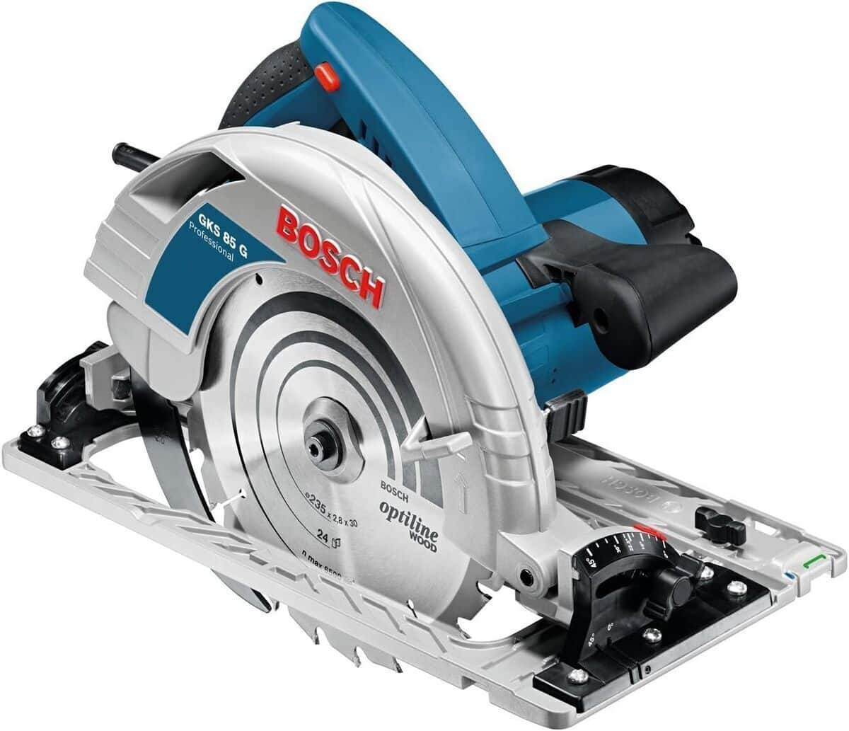 Test de la scie circulaire Bosch professional GKS 85 G