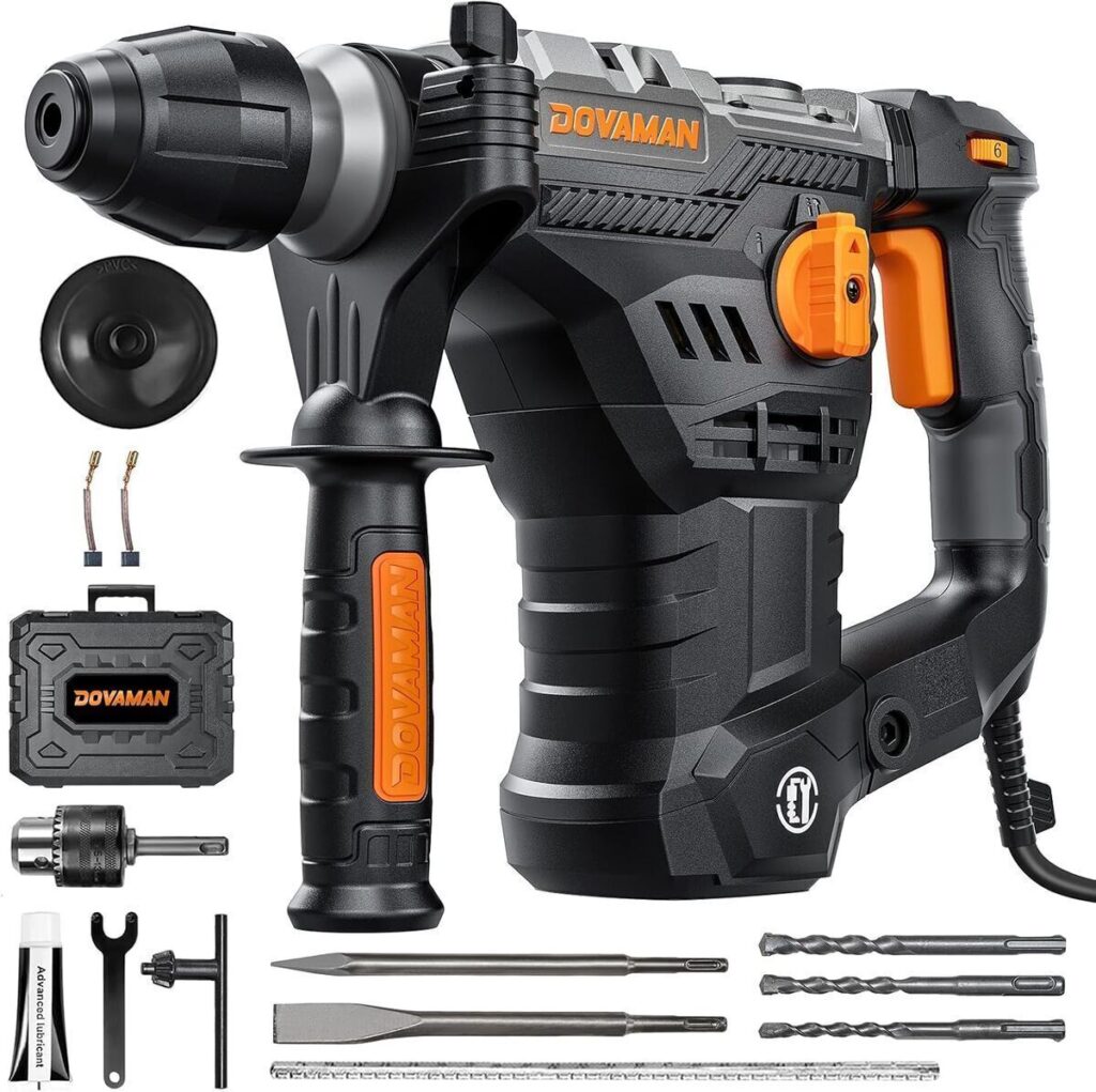 Test du marteau perforateur DOVAMAN RH15A 1500W : puissance et polyvalence