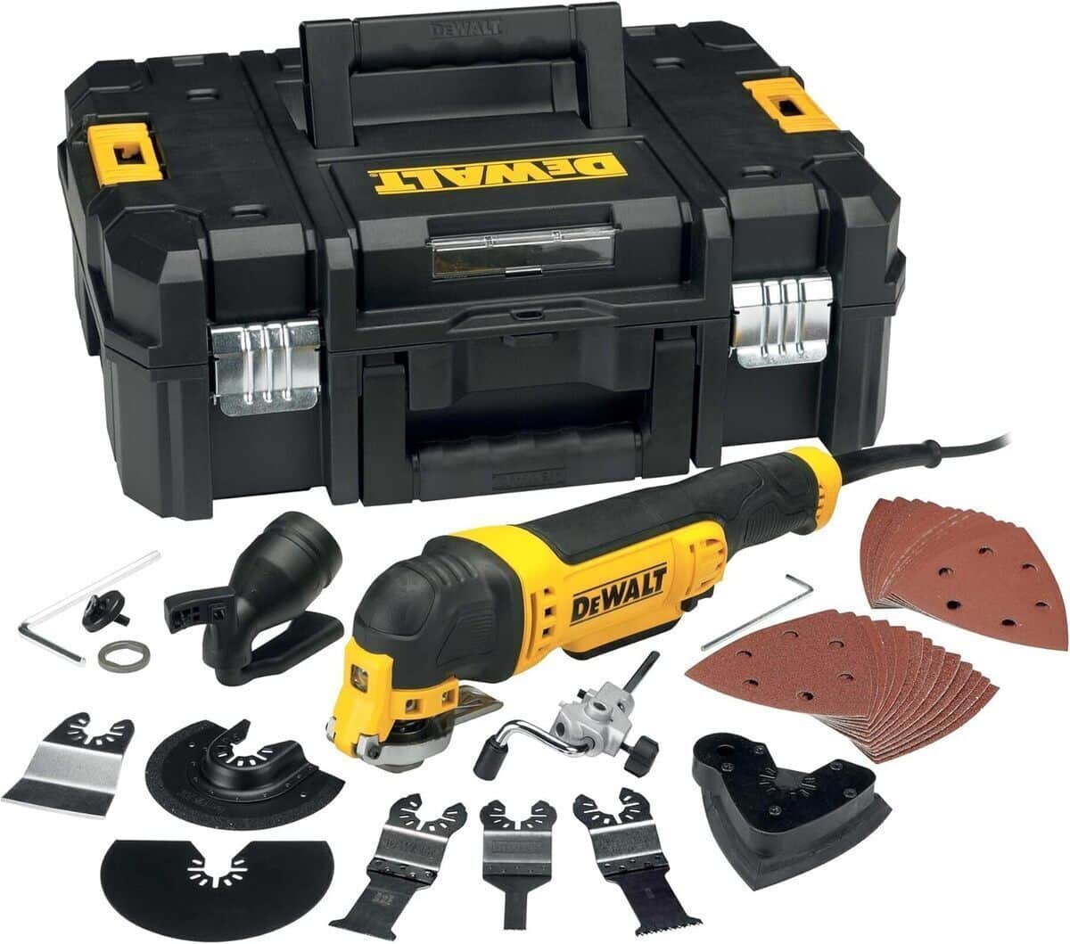 Test du multi-cutter filaire Dewalt DWE315KT-QS : 300W et 32 accessoires