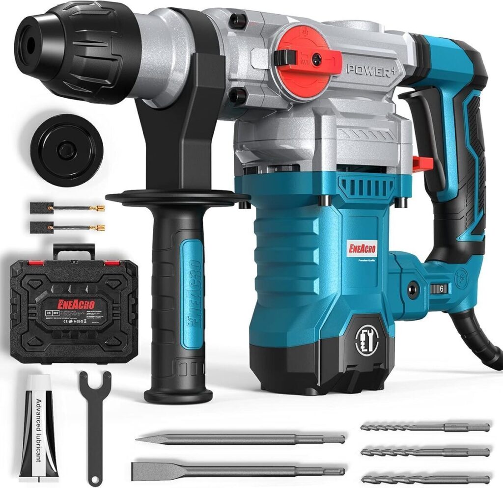 Test marteau perforateur ENEACRO 1500W : puissance et confort