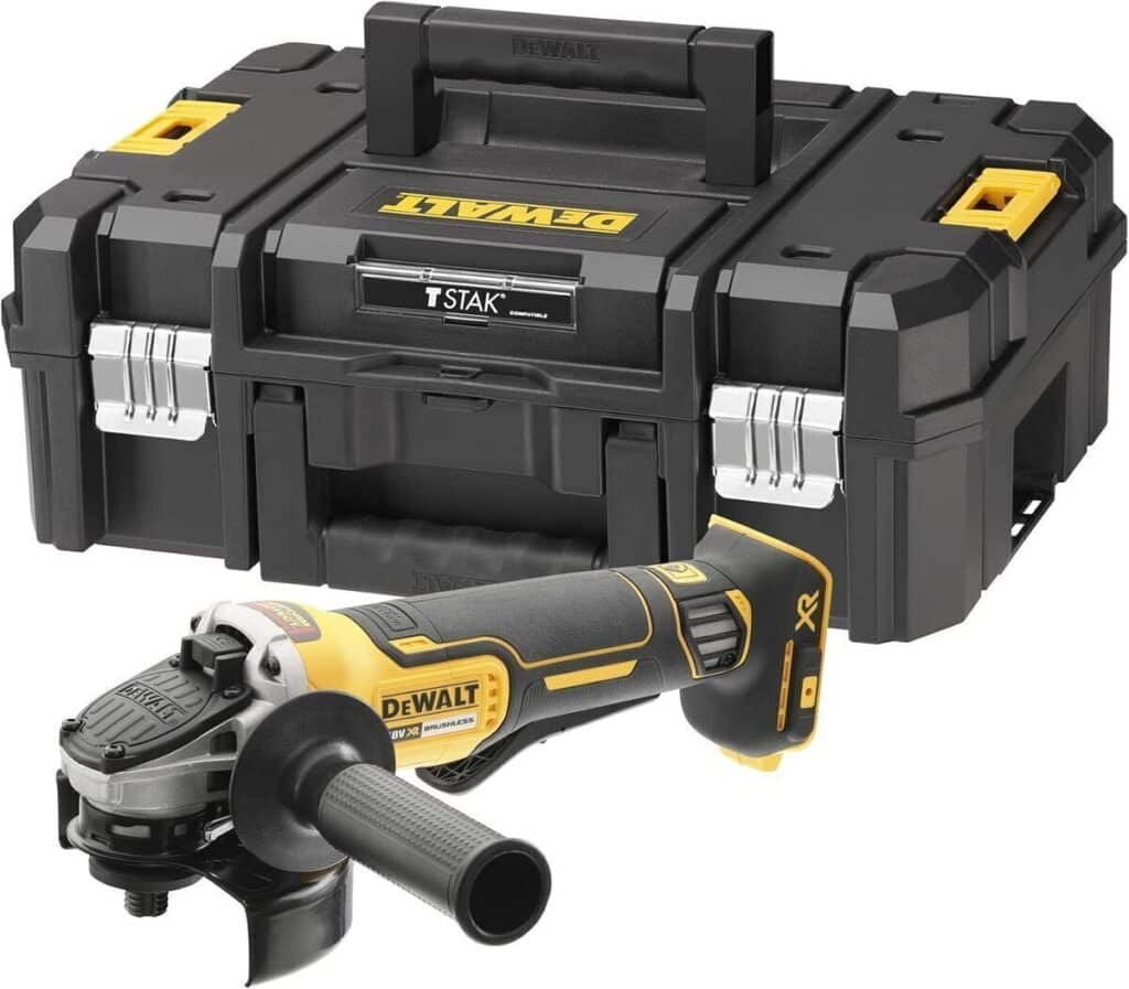 Test : meuleuse d'angle Dewalt XR 18V DCG406NT-XJ