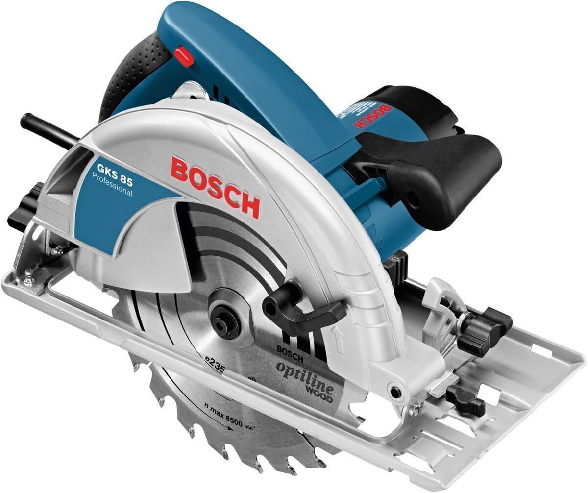 Test : scie circulaire Bosch GKS 85, puissance et précision