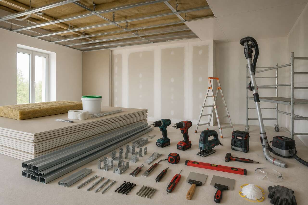Faux plafond en placo : guide d'installation et astuces