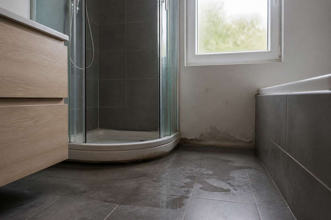 Reconnaître un bac de douche qui s’affaisse et évaluer l’urgence Reconnaître un bac de douche qui s’affaisse et évaluer l’urgence