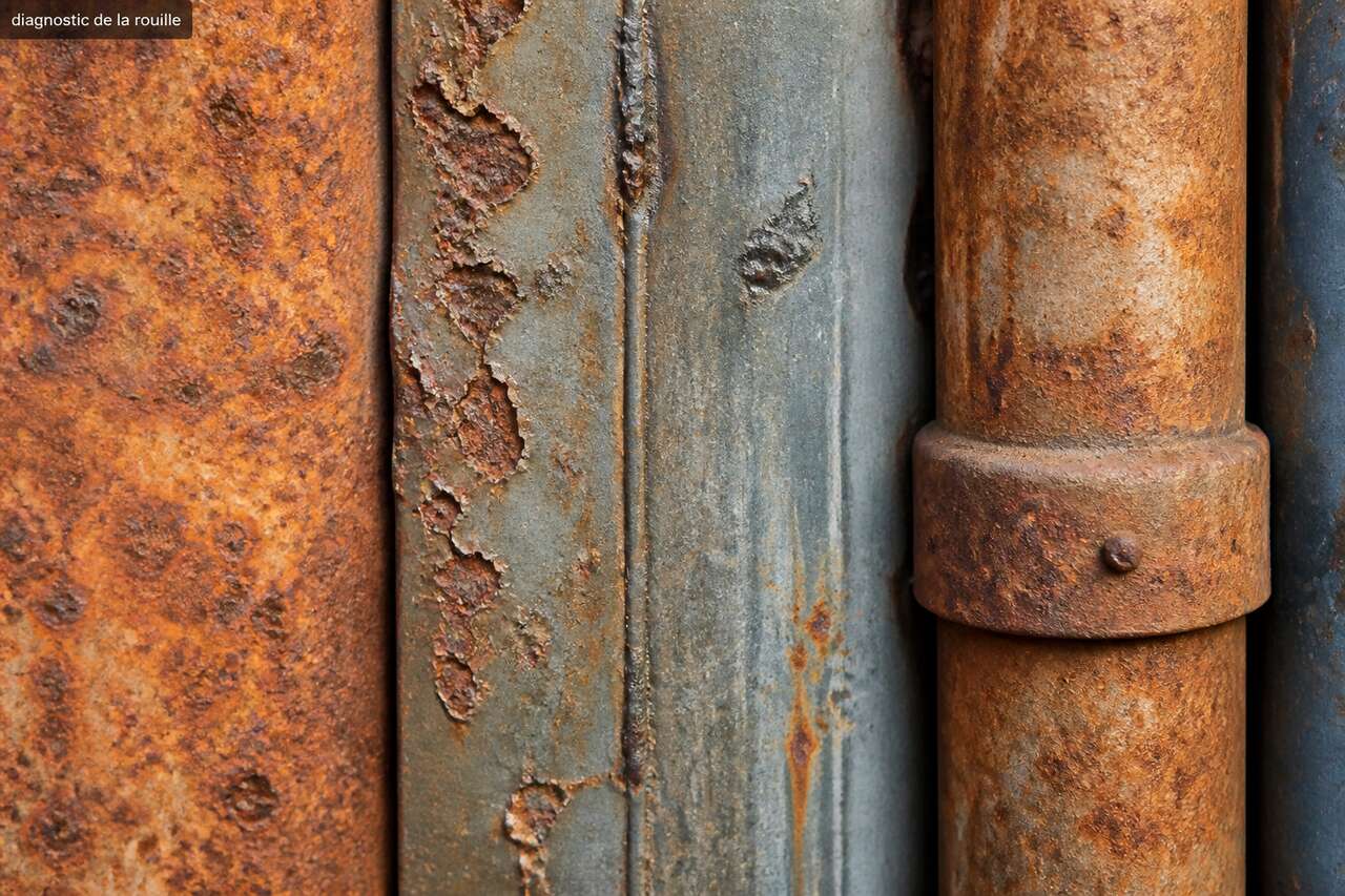 Diagnostiquer: type de métal, degré d’attaque et contraintes (pièce, outil, extérieur) Diagnostiquer: type de métal, degré d’attaque et contraintes (pièce, outil, extérieur)
