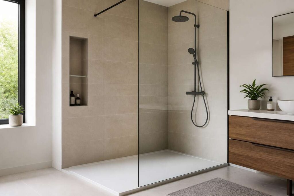 Guide : choisir paroi et receveur de douche