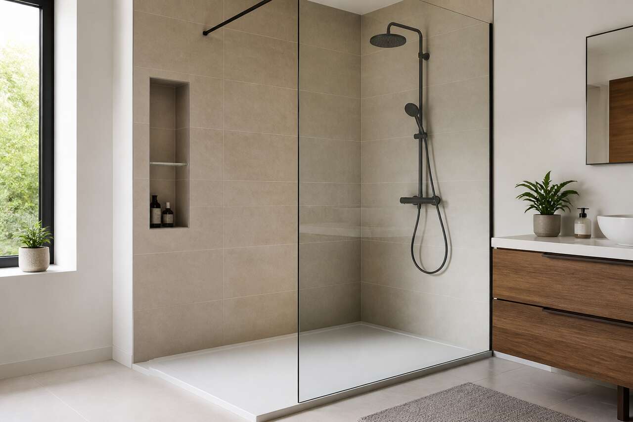 Guide : choisir paroi et receveur de douche
