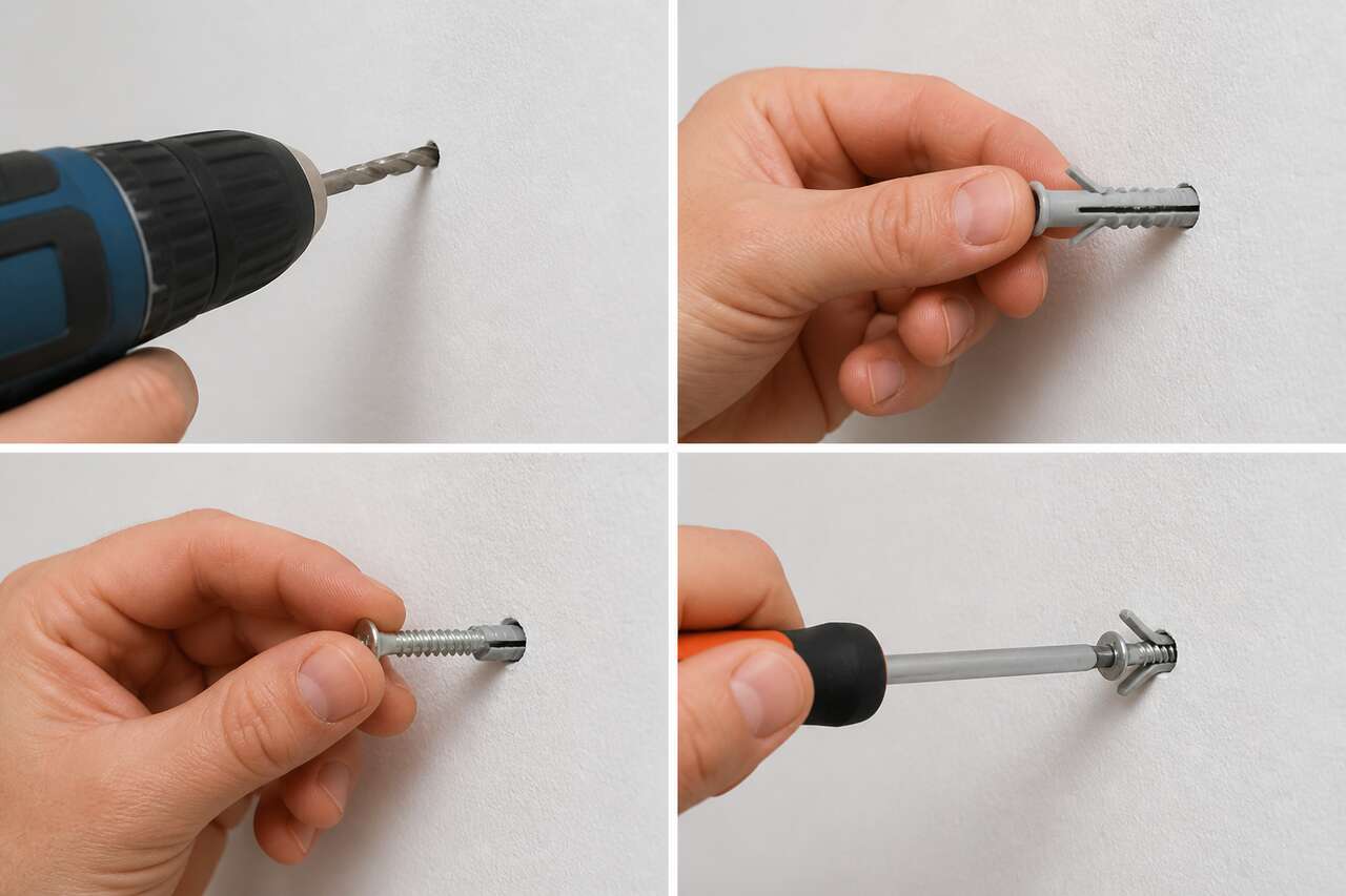Comment utiliser des chevilles de fixation : la méthode de pose étape par étape Comment utiliser des chevilles de fixation : la méthode de pose étape par étape