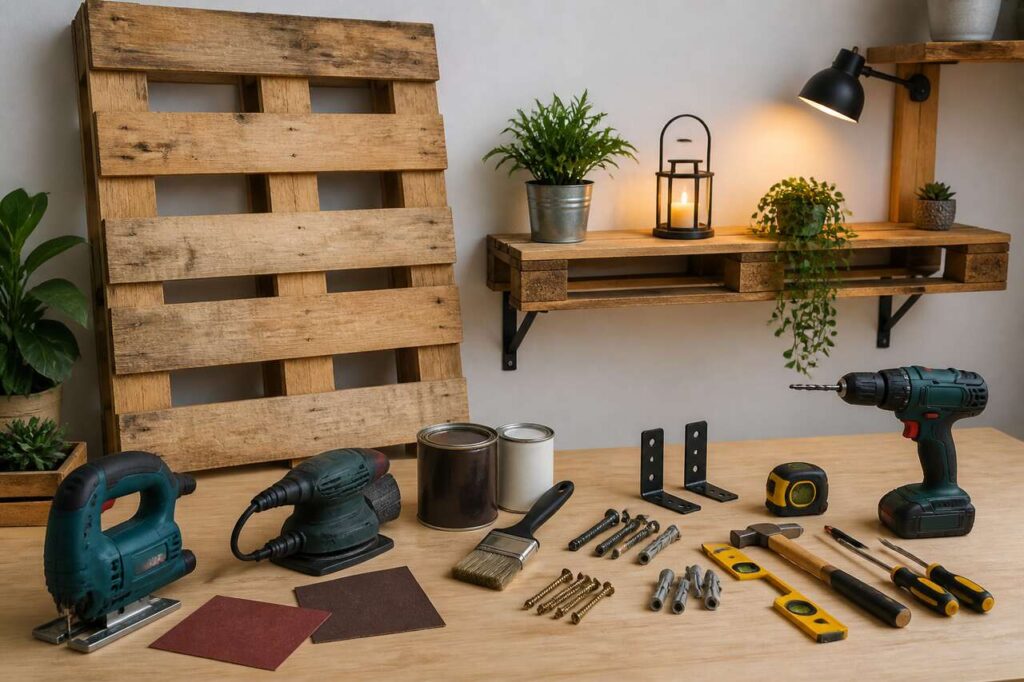 Étagère en palette : astuces et guide de fabrication