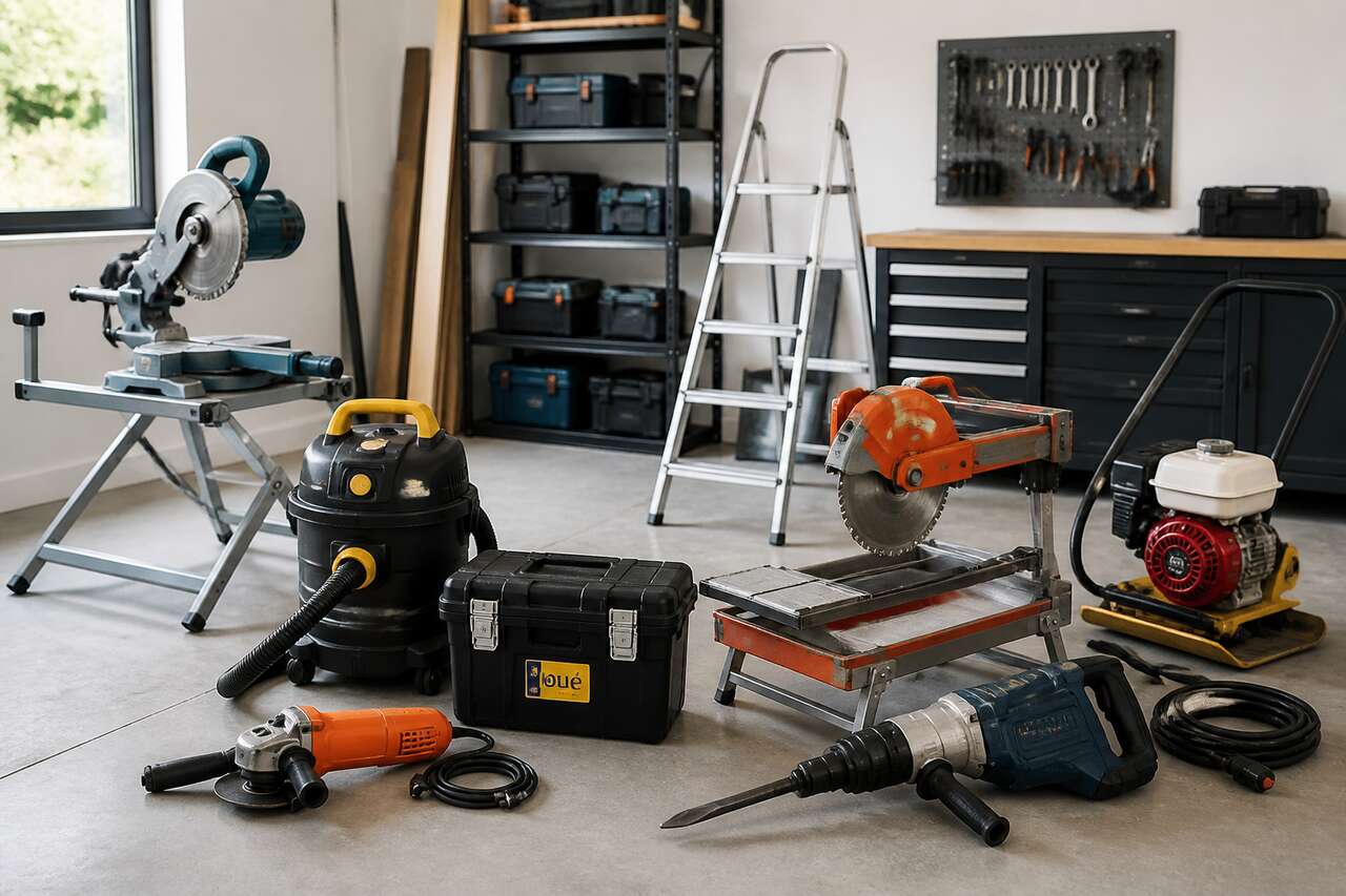 Quels outils et machines se louent le mieux pour des travaux à la maison Quels outils et machines se louent le mieux pour des travaux à la maison