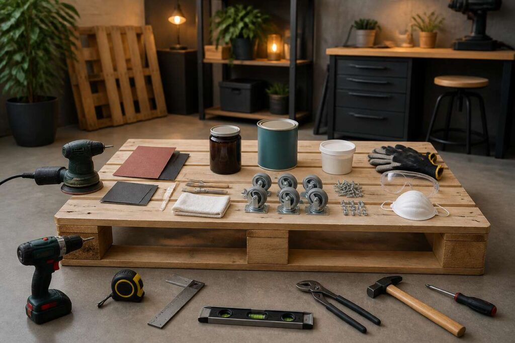 Table basse en palette : idées et astuces de fabrication