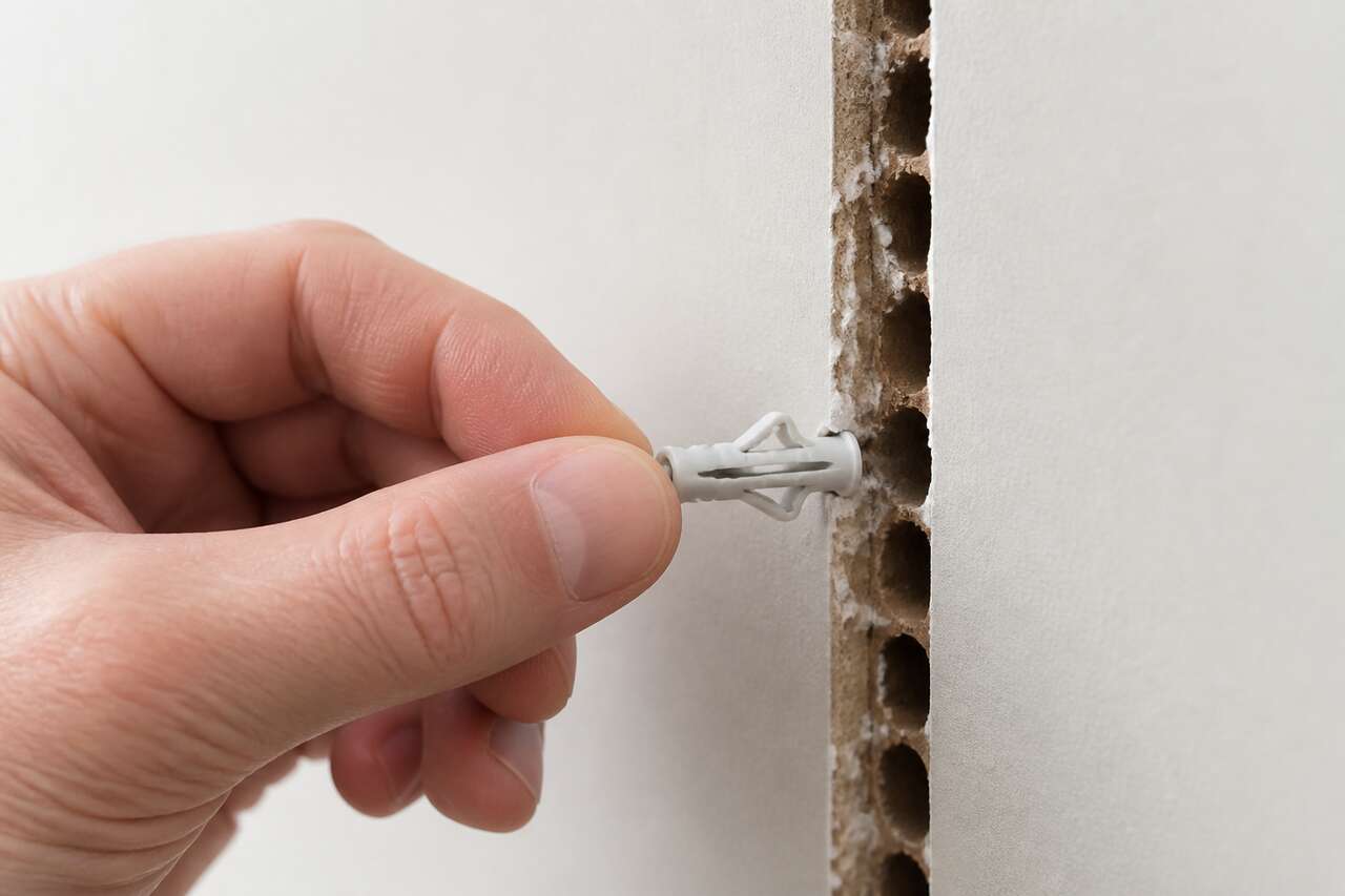 Comment choisir la cheville adaptée pour mur creux ?