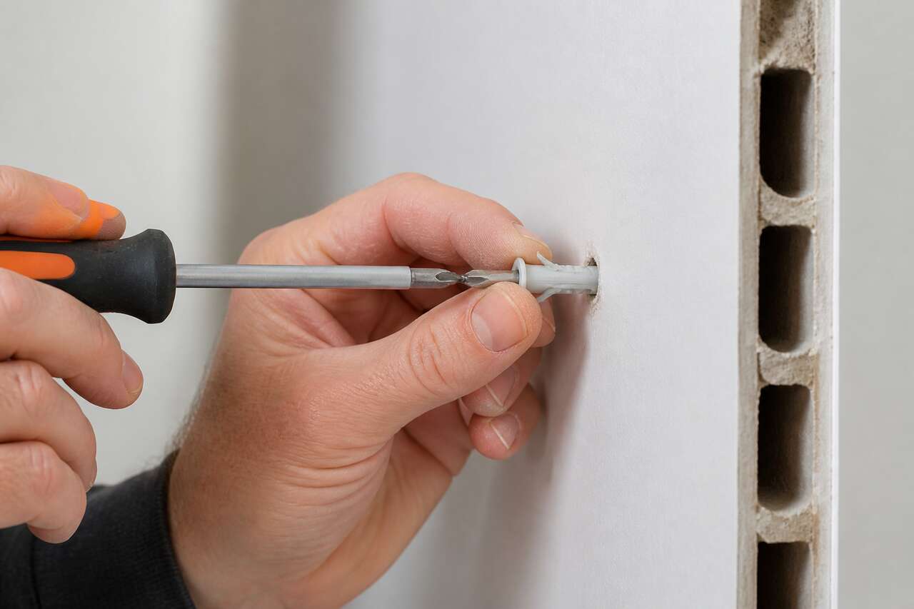 Poser une cheville dans un mur creux: méthode pas à pas pour qu’elle tienne Poser une cheville dans un mur creux: méthode pas à pas pour qu’elle tienne