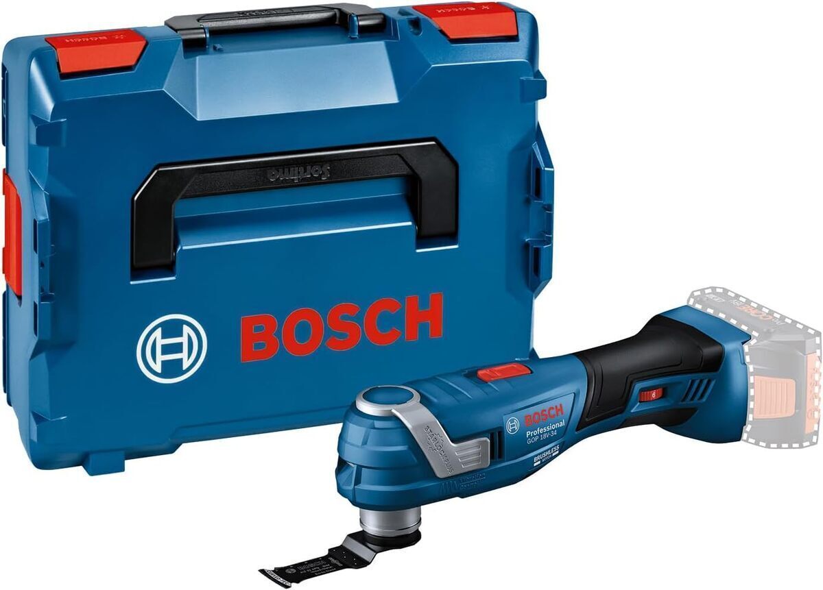 Test : bosch GOP 18V-34, découpeur-ponceur puissant et pratique