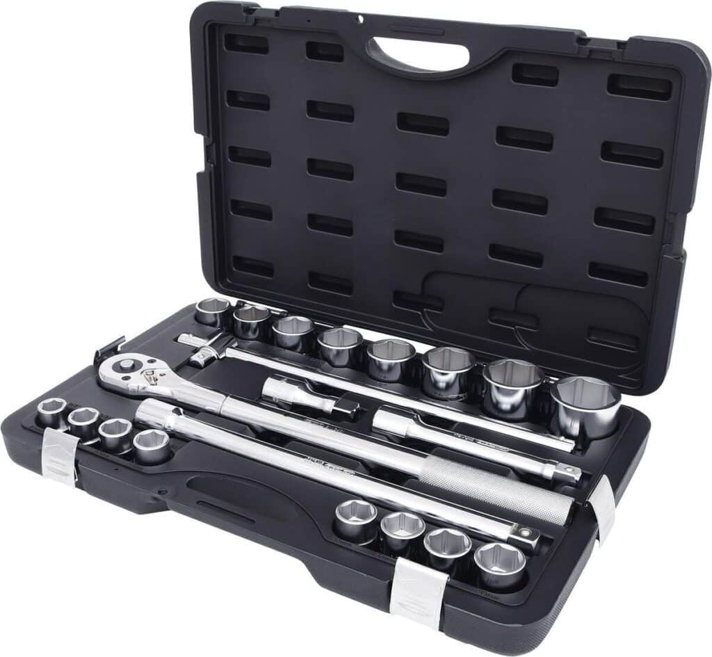 Test : coffret à douille compacte KS Tools 911.0721, 21 pièces utiles