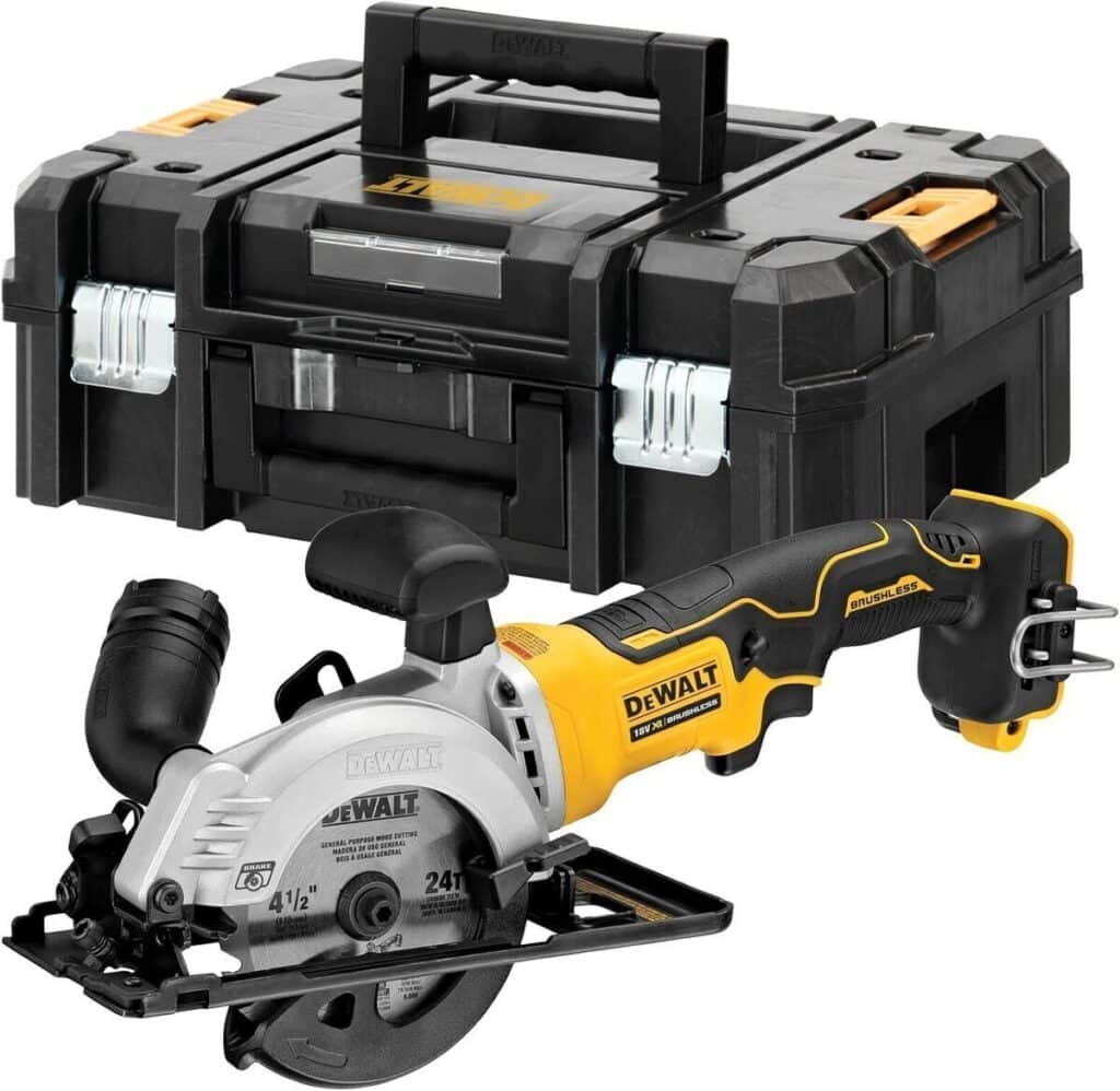 Test : dewalt scie circulaire XR 18V multi-matériaux DCS571NT-XJ