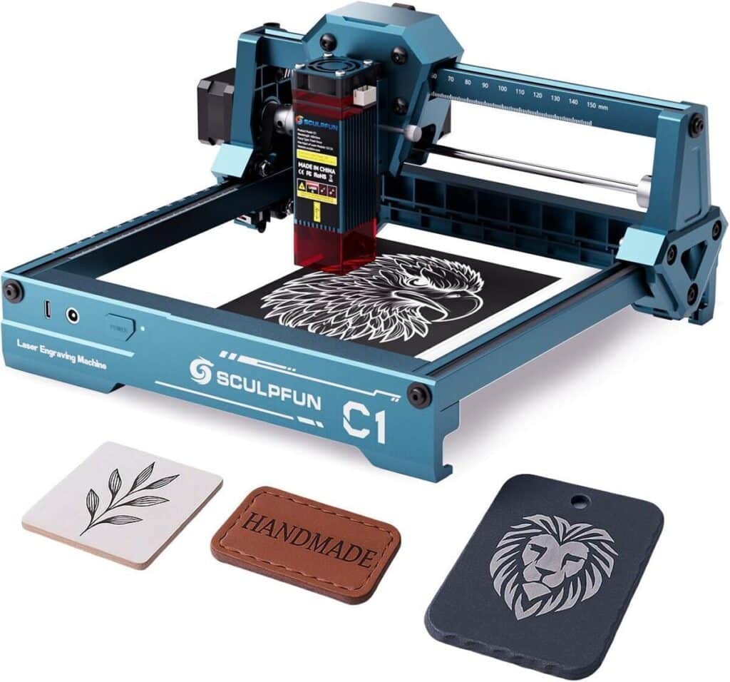 Test Sculpfun C1 : mini machine de gravure laser 3W haute précision