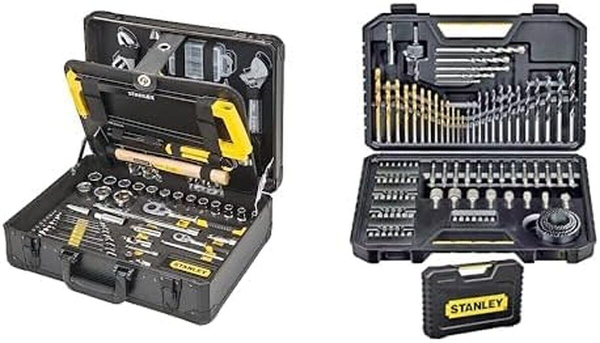 Test : valise de maintenance Stanley 142 pièces ultra polyvalente