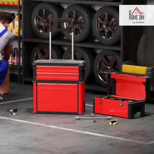 Découvrez notre test détaillé des boîtes à outils modulaires HOMCOM : efficacité, praticité et mobilité sur roulettes pour vos besoins professionnels et domestiques. 