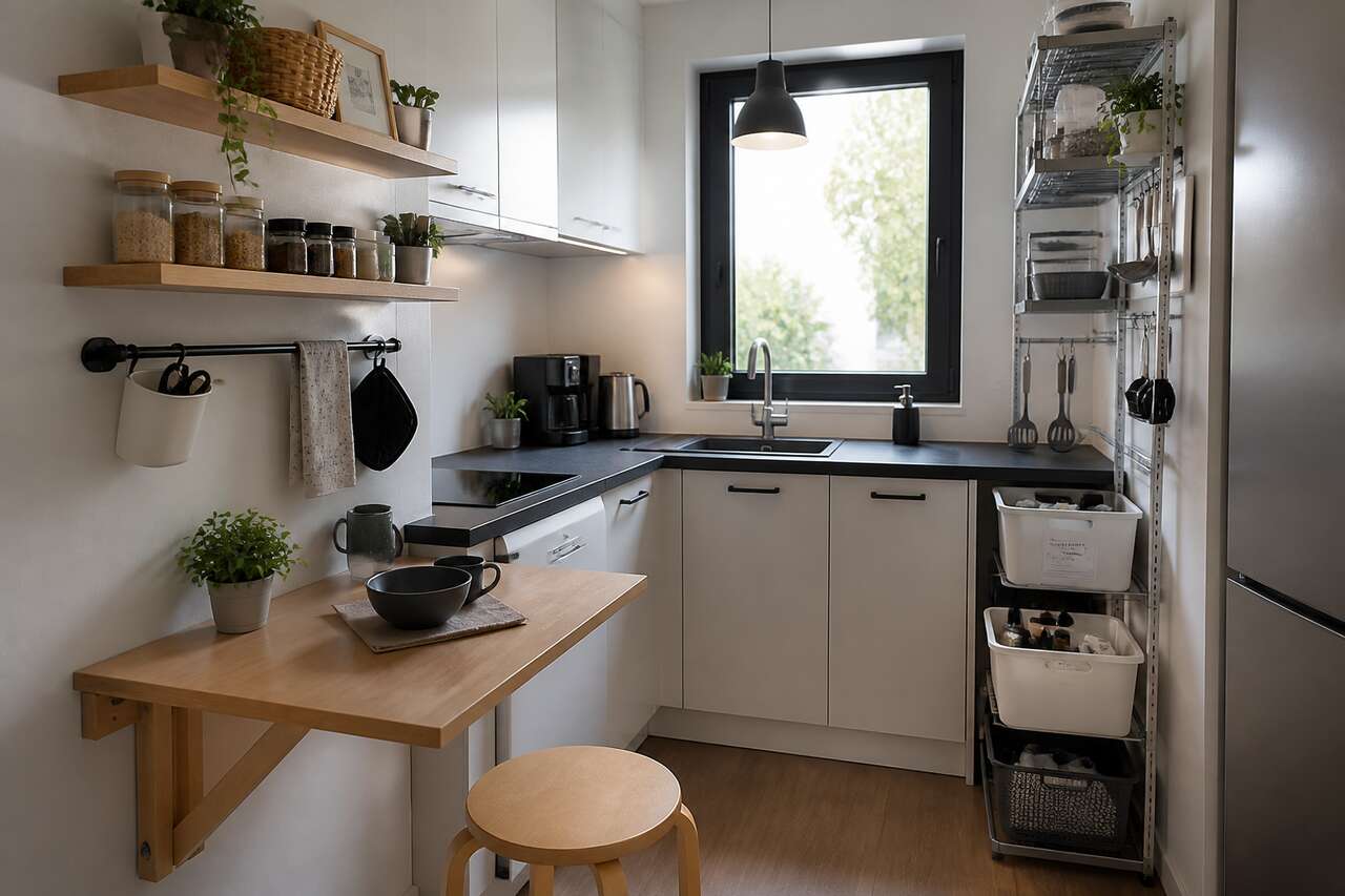 Petite cuisine : 4 astuces pour gagner de la place