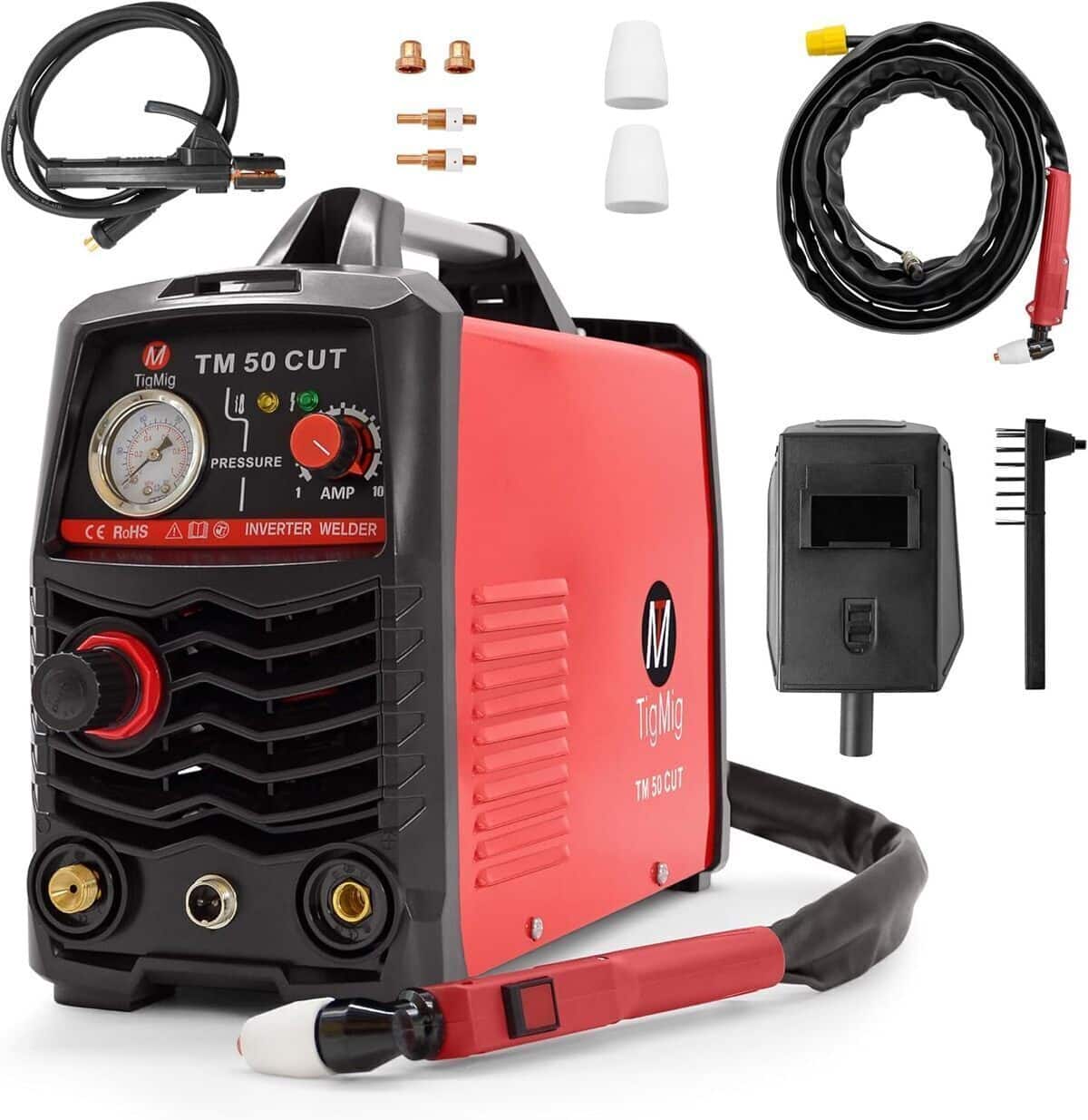 Test : découpeur plasma Tigmig TM 50 CUT 40A