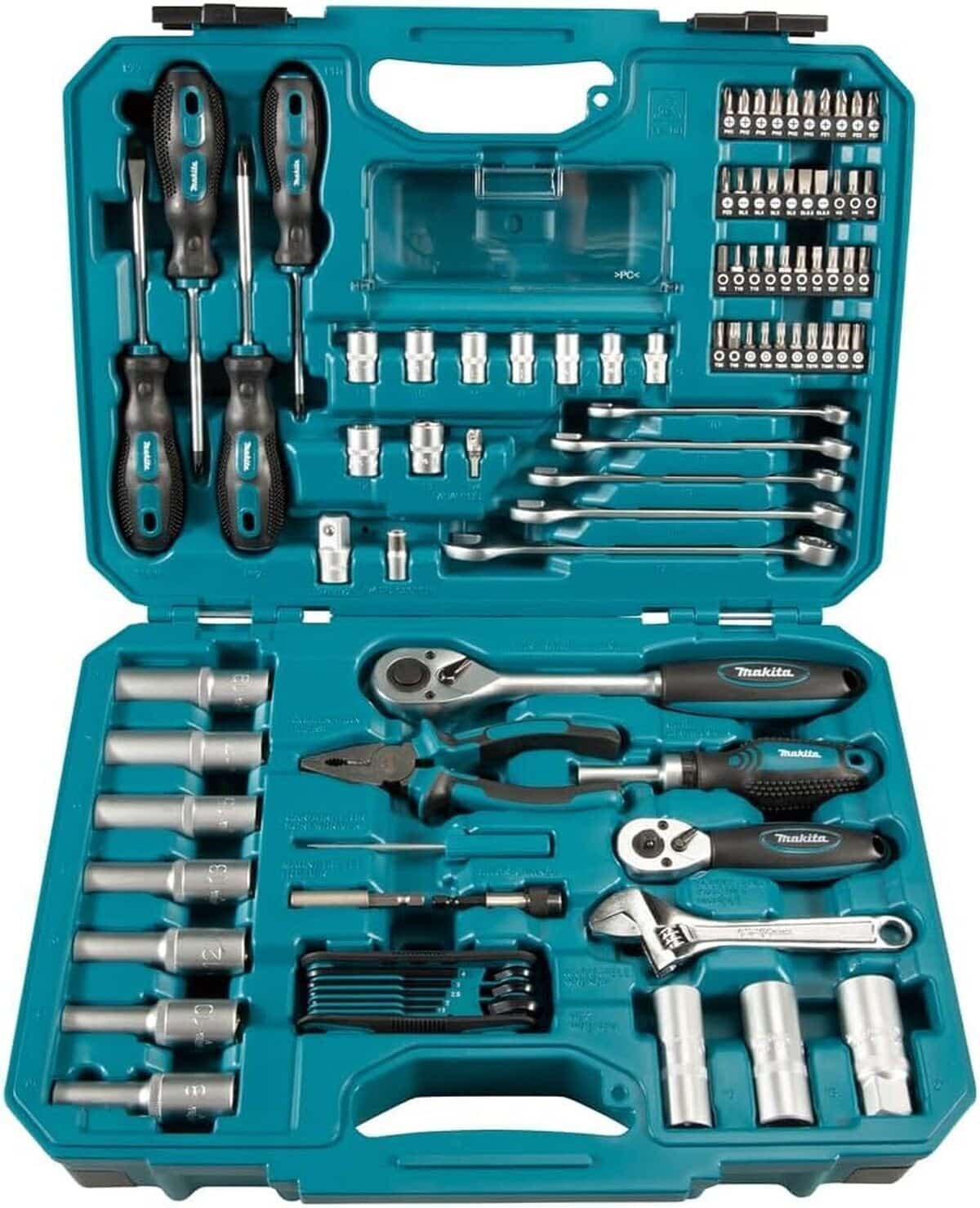 Test du coffret d'outils Makita E-08458 (87 pièces)