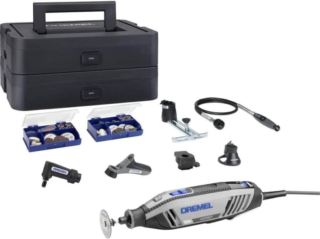 Test du dremel 4250 : l'outil ultime avec kit multi-usage et accessoires multiples