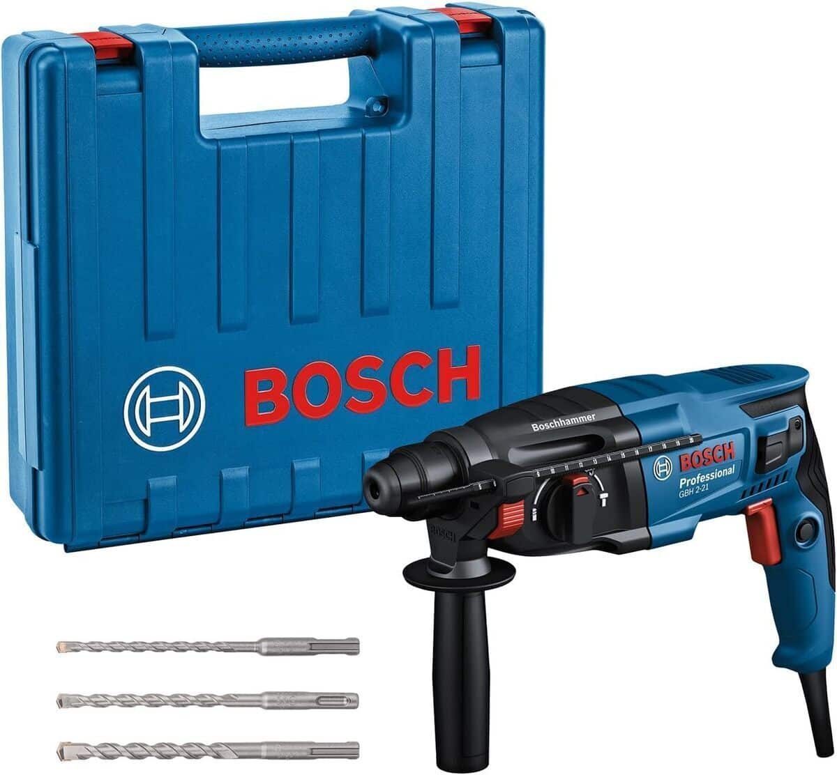 Test du perforateur Bosch GBH 2-21 : puissance et précision