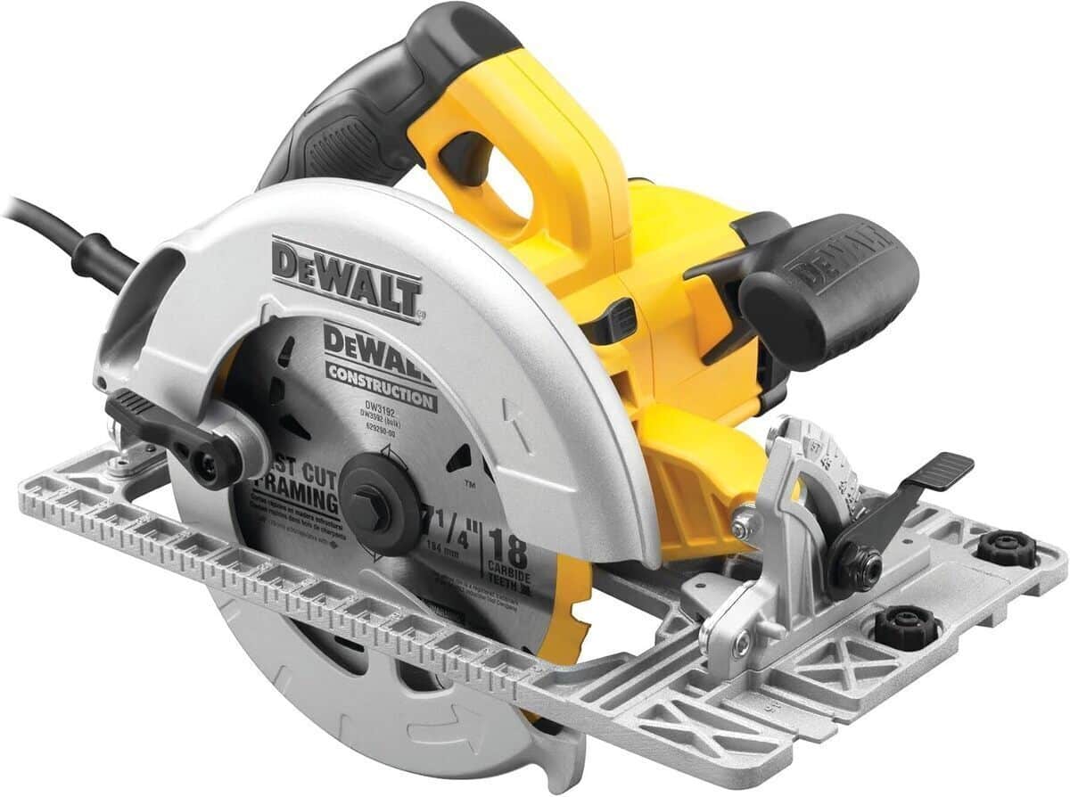 Test scie circulaire DeWalt DWE576K-QS 1000 W