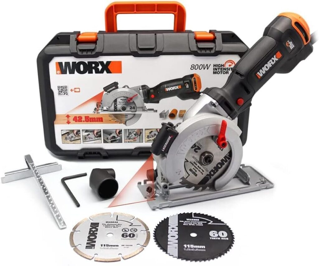 Test : scie circulaire Worx Worxsaw 800W WX437