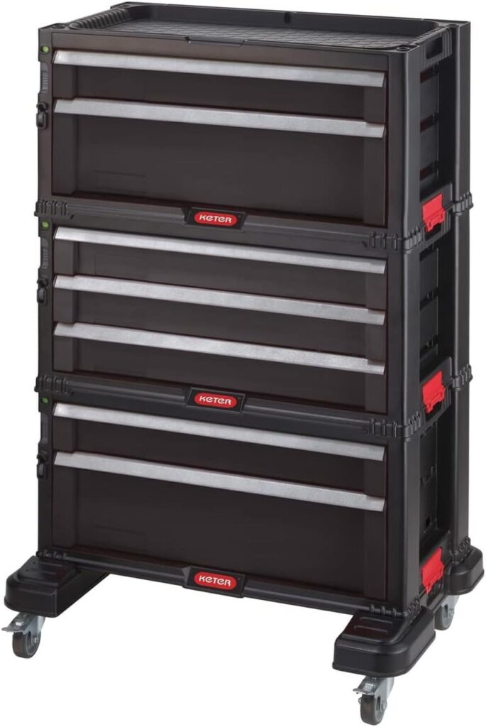 Test : servante d'atelier Keter Module 7 tiroirs