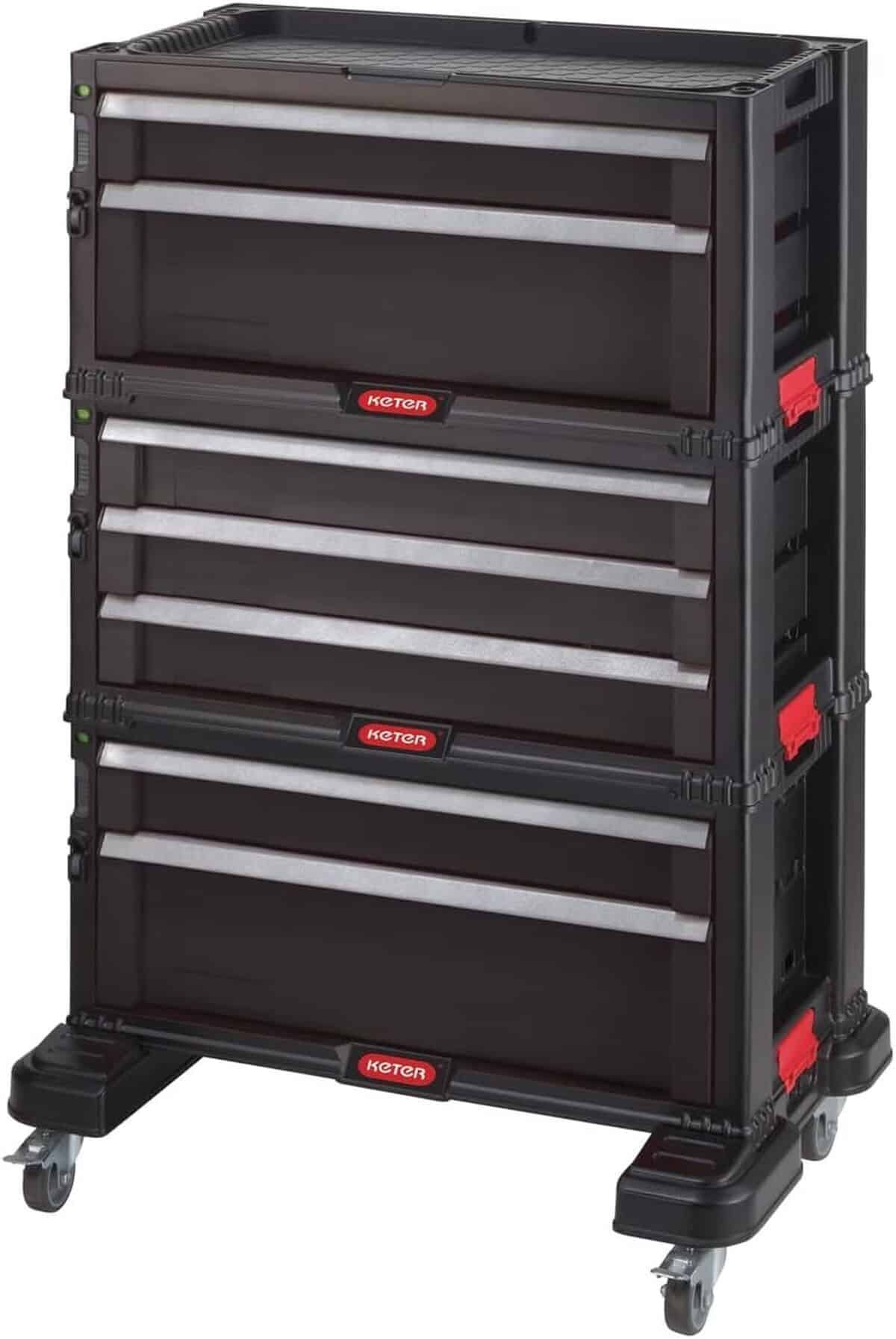 Test : servante d'atelier Keter Module 7 tiroirs